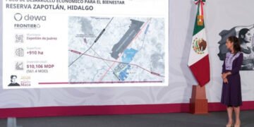Presidenta destaca inversión de 10 mil 106 mdp para el PODECOBI de Zapotlán, Hidalgo, que ya reúne 147 mil mdp en proyectos