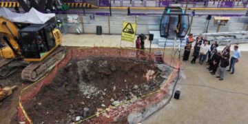 Presidenta supervisa construcción de la Línea 4 del Cablebús que registra 20% de avance; estará lista en diciembre de 2027