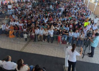 Nuestro gobierno va a beneficiar a 12 millones de familias con el programa de vivienda: presidenta Claudia Sheinbaum en Oaxaca