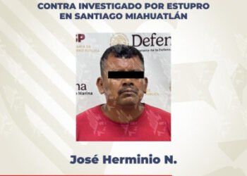 Cumple FGE orden de aprehensión contra investigado por estupro en Santiago Miahuatlán