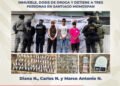 En operativo interinstitucional, asegura FGE inmueble, dosis de droga y detiene a tres personas en Santiago Momoxpan
