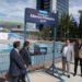 Colocan primera piedra del techado de la alberca olímpica en el Centro Acuático Universitario BUAP