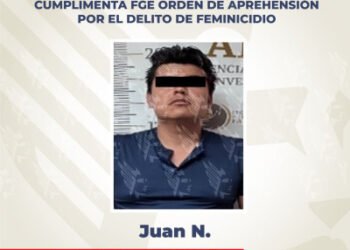 Cumplimenta FGE orden de aprehensión por el delito de feminicidio