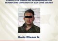 Cumple FGE orden de aprehensión por feminicidio cometido en San José Chiapa