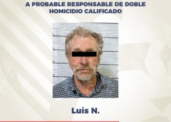 Aprehende FGE en el Estado de México a probable responsable de doble homicidio calificado