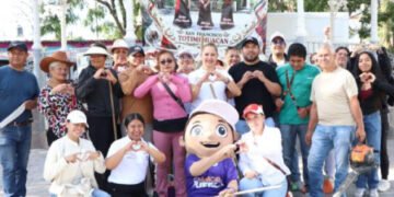 Dignifica Secretaría de las Mujeres espacios públicos en San Francisco Totimehuacan