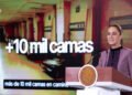 En 12 años serán 12 mil camas de hospital, el doble que en el periodo neoliberal; estamos revirtiendo 36 años de abandono: presidenta