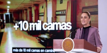En 12 años serán 12 mil camas de hospital, el doble que en el periodo neoliberal; estamos revirtiendo 36 años de abandono: presidenta
