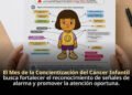 Detección oportuna, clave para mejorar el pronóstico del cáncer infantil