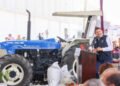 Gobernador Alejandro Armenta acerca maquinaria y tecnología agrícola a San José Chiapa