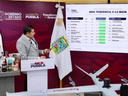 Coordinación entre federación y estado reduce delitos para proteger vidas
