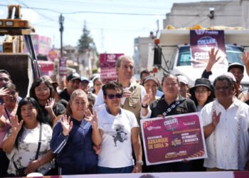 Inicia Pepe Chedraui trabajos de rehabilitación vial en San Sebastián de Aparicio