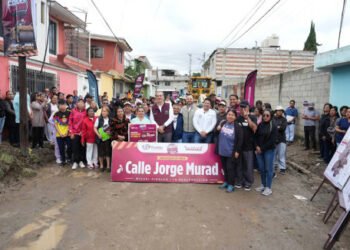 Arranca Pepe Chedraui obras de pavimentación en La Resurrección
