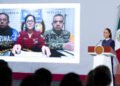 Continúa todo el apoyo del Plan Marina y el Plan DN-lll-E por el huracán Simon y la tormenta tropical Rachel: presidenta Claudia Sheinbaum