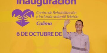 Presidenta inaugura CRIT de Teletón en Colima; la Constitución garantiza el derecho a la rehabilitación de las personas con discapacidad