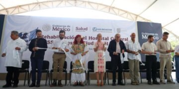 Vamos por el camino correcto: presidenta entrega rehabilitación del hospital general del IMSS Bienestar en Ciudad del Carmen, Campeche