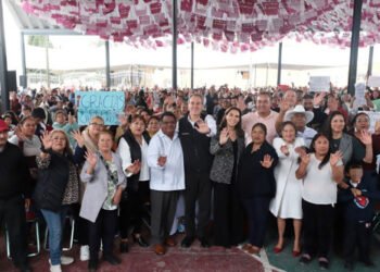 Recorre Pepe Chedraui 12 juntas auxiliares en tres días con la gira construyendo la capital
